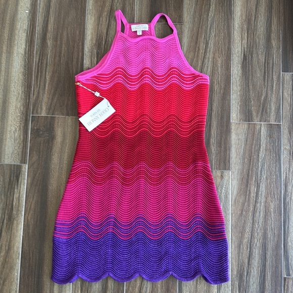 NWT Torn by Ronny Kobo Hope Dress in Red Multi, M - Picture 9 of 16